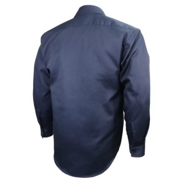 Amsal Inc - Gatts long sleeves shirt navy 625-nay_back