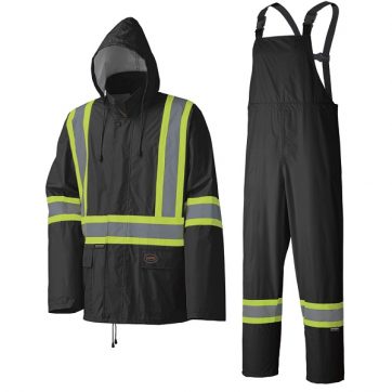 Amsal Inc. - Pioneer waterproof lightweight rainsuit black V1080170