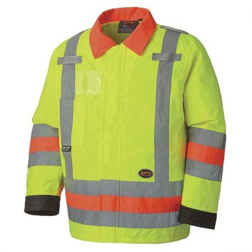 Amsal Inc. - Pioneer waterproof traffic safety jacket V1190360_front