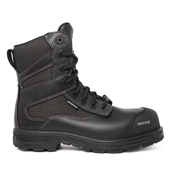 Amsal inc. - Men's Royer5705GT black safety boot_side