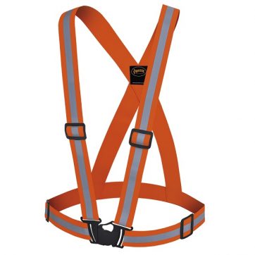 Amsal Inc. - Pioneer hi-viz 1.5 adjustable safety sash orange V1041050