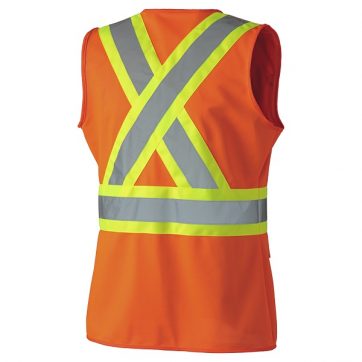 Amsal Inc. - Pioneer hi-viz womens safety vest V1021850_back