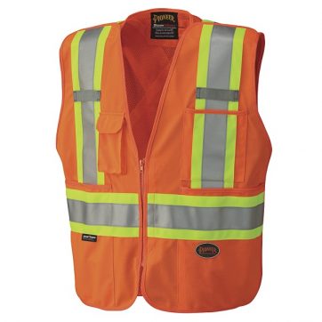 Amsal Inc. - Pioneer mesh back safety vest V1021150_front