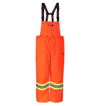 Amsal Inc. - Viking FR waterproof Journeyman 300D bib pants orange 3907FRPO