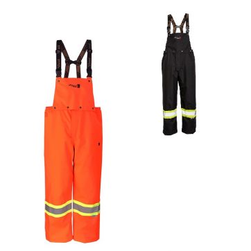 Amsal Inc. - Viking FR waterproof Journeyman 300D bib pants orange 3907FRPO_combo