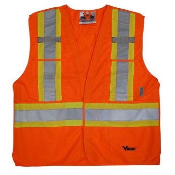 Amsal Inc. - Viking polyester safety vest 6135O