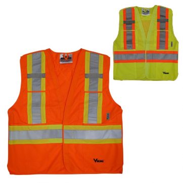 Amsal Inc. - Viking polyester safety vest 6135O_combo