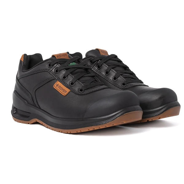 Amsal Inc - Royer Inspades safety shoes 601SP2 black & brown_pair