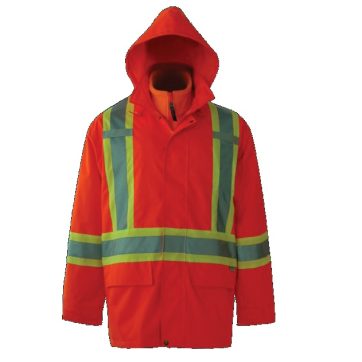Amsal Inc. - Viking hi-viz Journeyman 300D Tri-Zone 3 in 1 jacket orange 6400JO