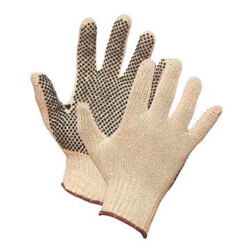 Amsal Inc - Forcefield knit glove with PVC dots on palm 004-01876-09
