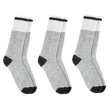 Amsal Inc - Duray grey and black Classic socks 164_1