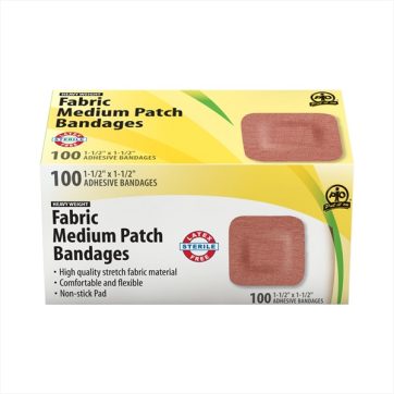 Amsal Inc - Put in On fabric patch bandage 3.75 x 3.75cm F1522760_100