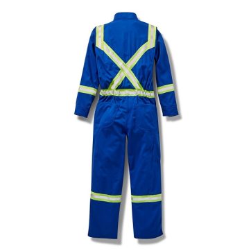 Amsal Inc - Rasco FR coverall with reflective stripe FR3305_back