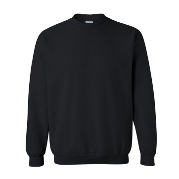 Amsal Inc. - Gildan heavy blend sweatshirt 18000 black_front