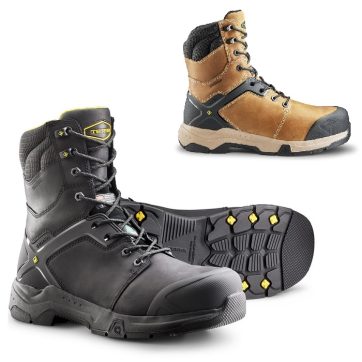 Amsal Inc - Terra Carbine safety boots black 4TCRBK_pair combo